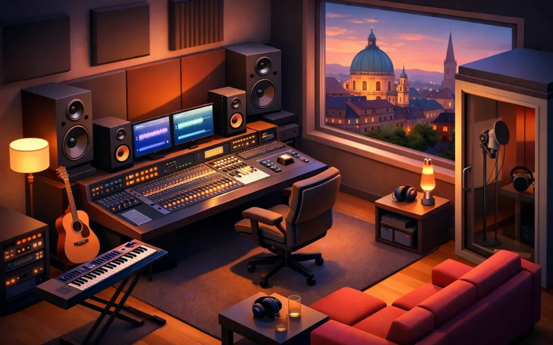 High-End-Tonstudio in Wien für Songs mit Charakter